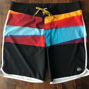 Men’s Quicksilver Swim Trunks - Size 38